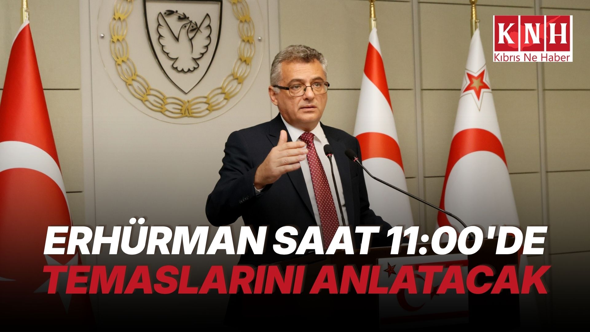 Erhürman New York temaslarını bugün açıklayacak