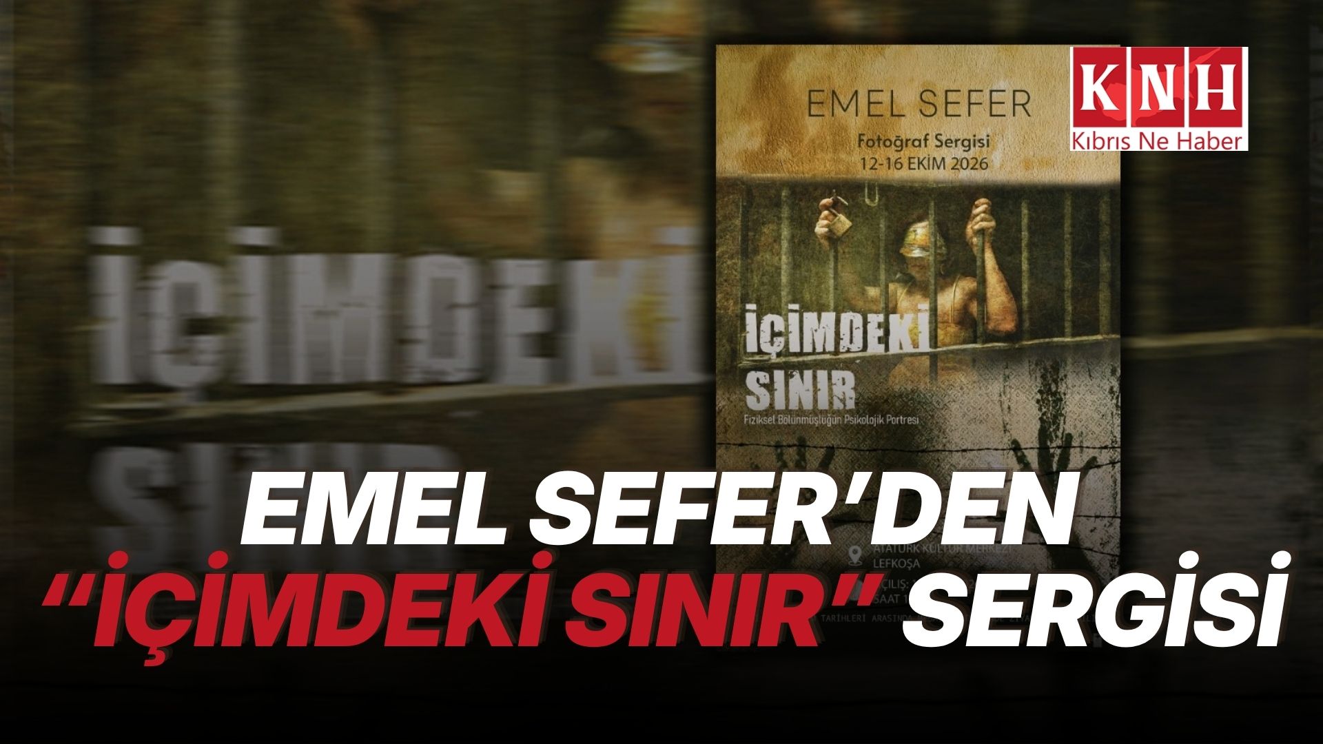 “İçimdeki Sınır” fotoğraf sergisi 12 Ekim’de açılacak