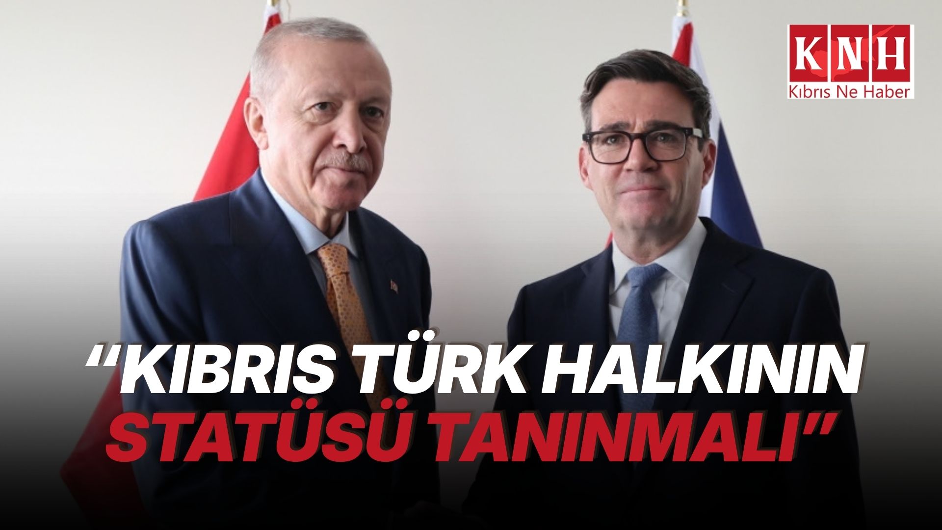 Erdoğan, Burnham ile görüştü: Kıbrıs vurgusu