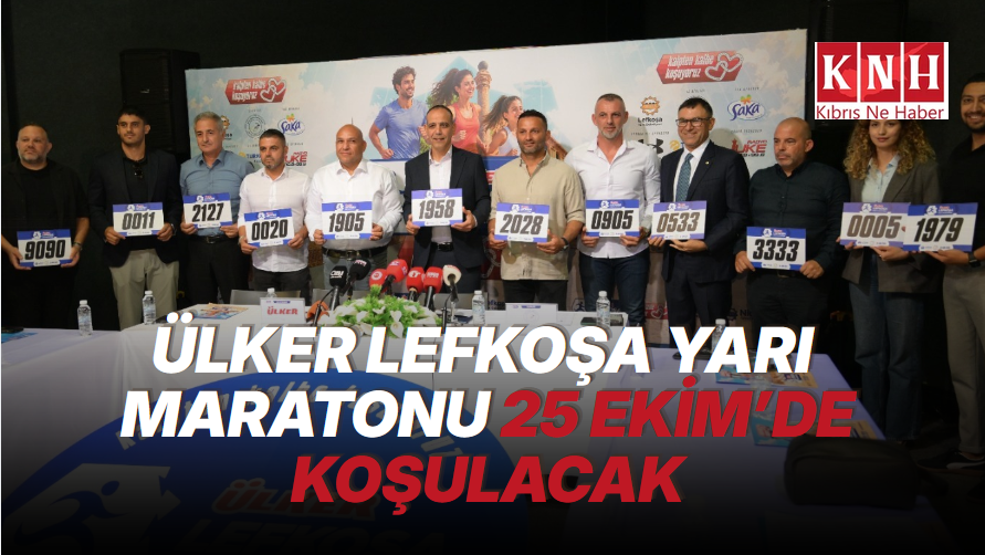 Ülker Lefkoşa Yarı Maratonu 25 Ekim’de koşulacak