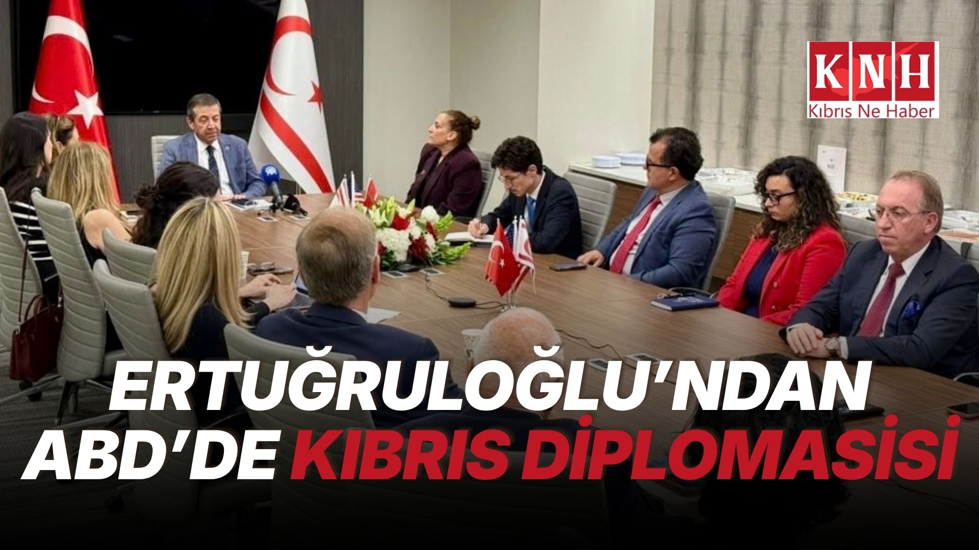 Ertuğruloğlu, Washington’da Kıbrıslı Türkler, sivil toplum temsilcileri ve öğrencilerle buluştu