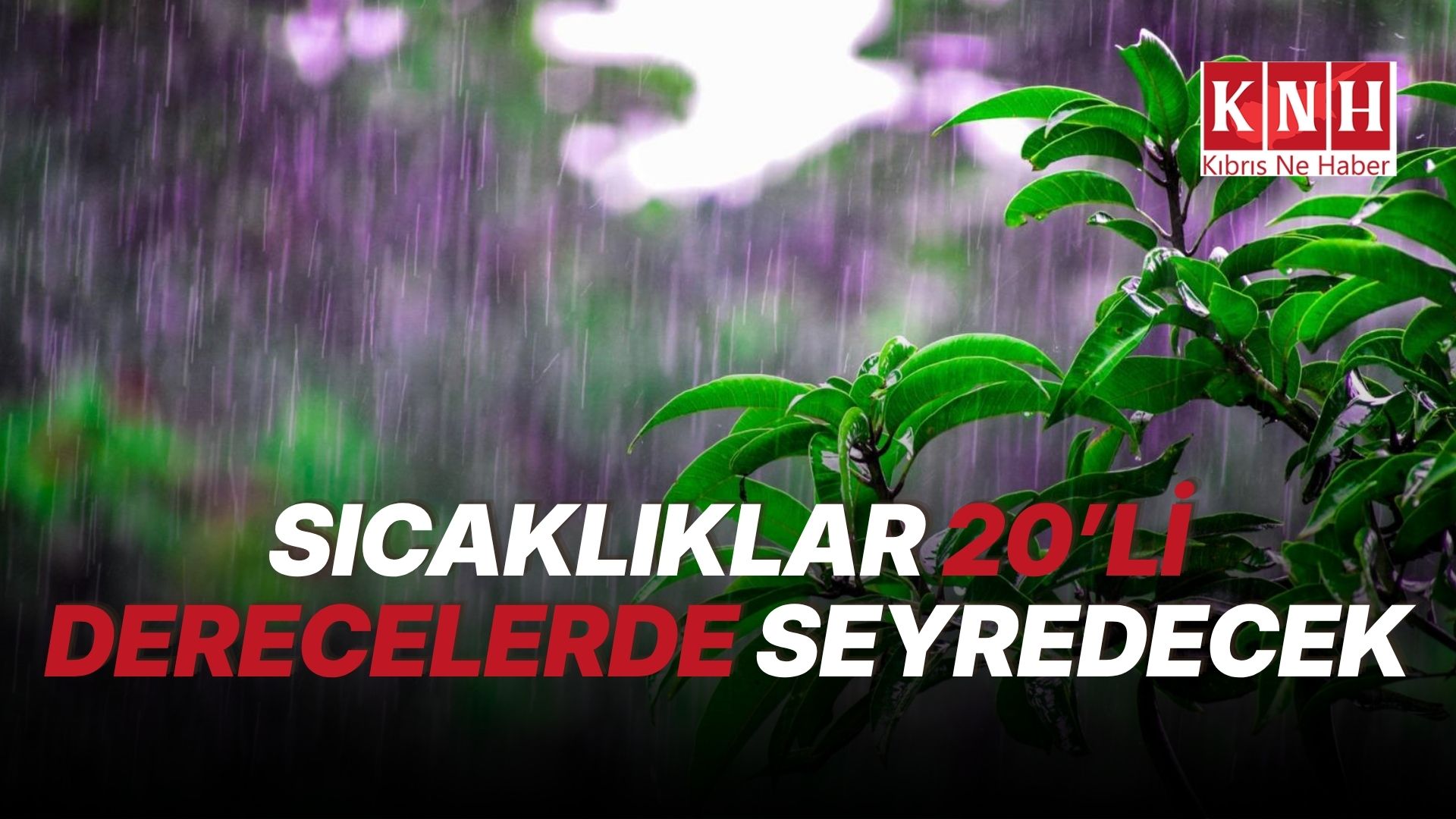 Hava serinleyecek, yağış bekleniyor