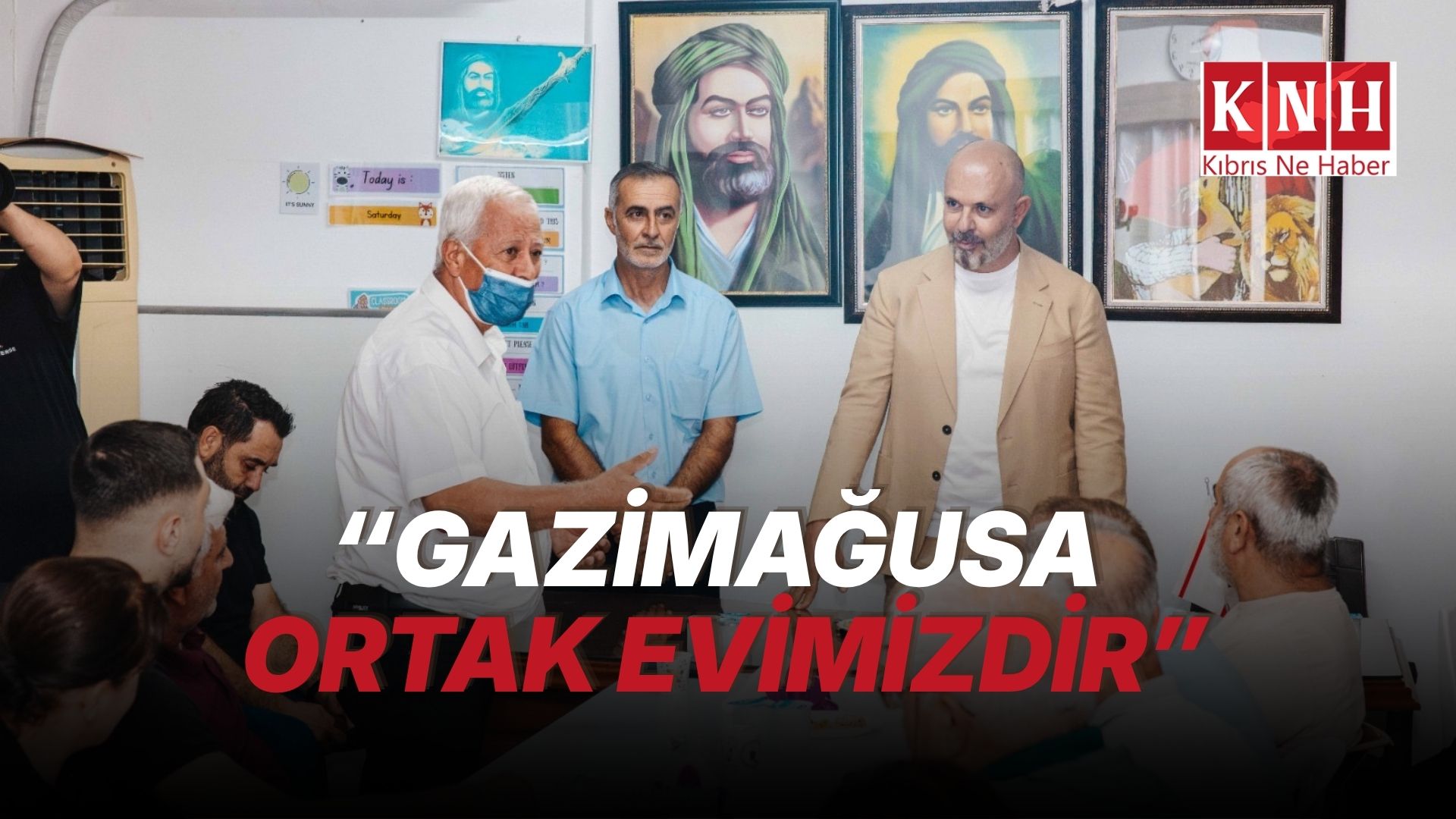 Koral Bozkurt Alevi Kültür Merkezi Gazimağusa Şubesi’ni ziyaret etti