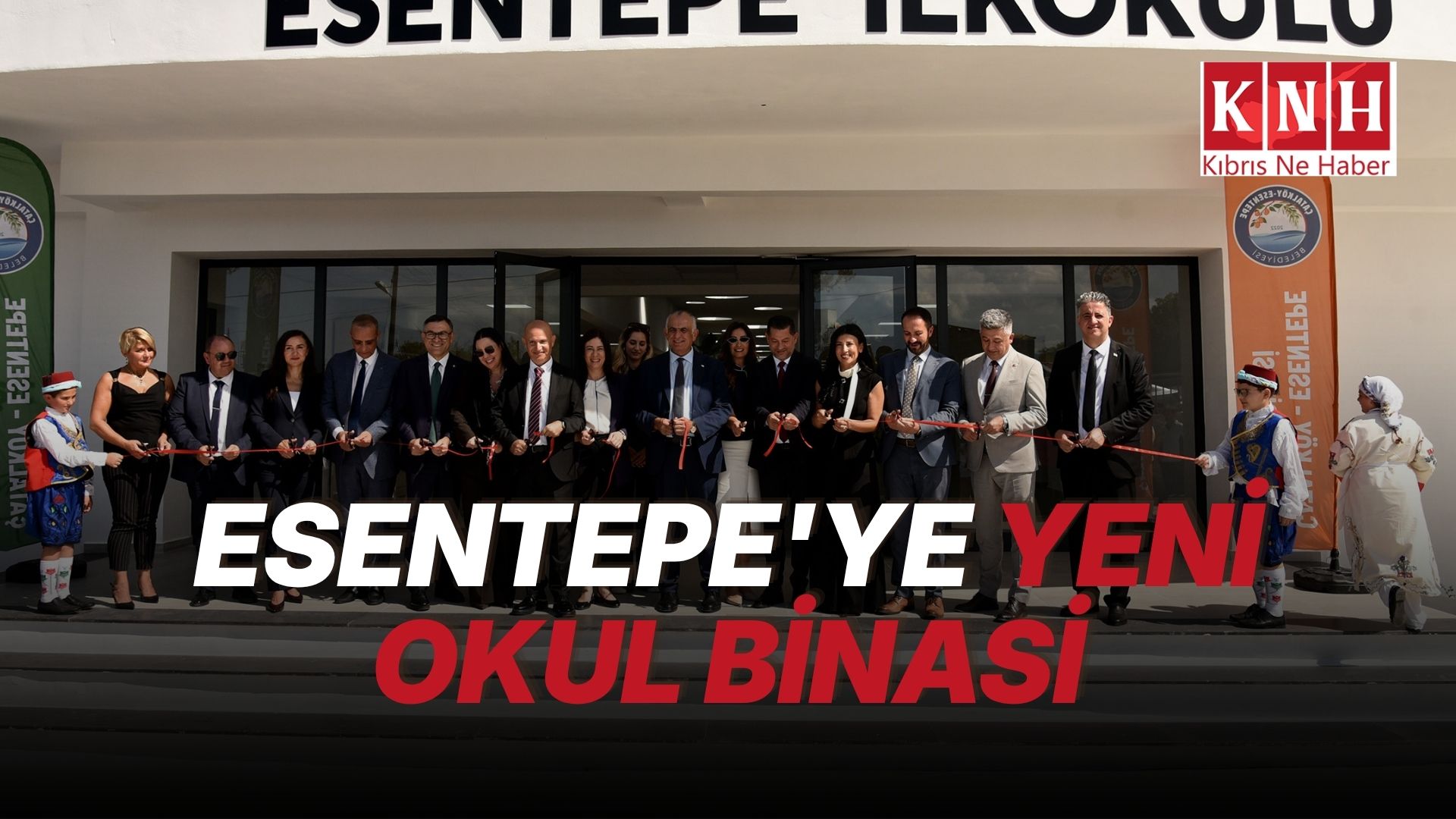 Esentepe İlkokulu yeni okul binası açıldı