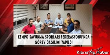 Kempo Savunma Sporları Federasyonu’nda Görev Dağılımı Yapıldı