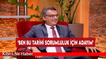 ‘Ben Bu Tarihi Sorumluluk İçin Adayım’
