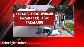 Karaoğlanoğlu’ndaki Kazada 1 Kişi Ağır Yaralandı!