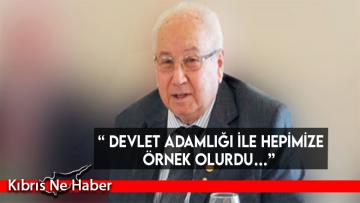 Eski meclis başkanı ve başbakanlardan Atun’dan Oktay Feridun için mesaj