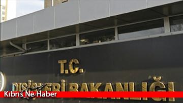 TC Dışişleri’nden Güney Kıbrıs İle ABD Arasındaki Muhtıraya Tepki