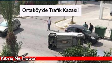 Ortaköy’de trafik kazası!