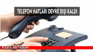 İskele’de Telefon Hatlarında Arıza