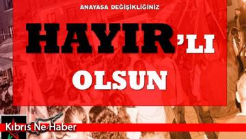 Bağımsızlık Yolu Anayasa değişikliğine hayır diyeceğini açıkladı