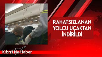 Rahatsızlanan yolcu uçaktan indirildi