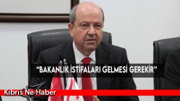 “Bakanlık istifaları gelmesi gerekir”
