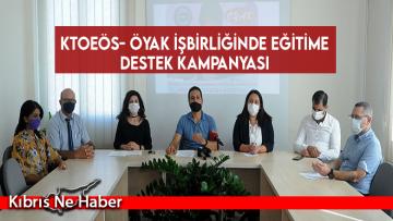 KTOEÖS- ÖYAK işbirliğinde eğitime destek kampanyası