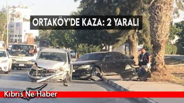 Karşı şeride geçip iki ayrı araca çarptı!