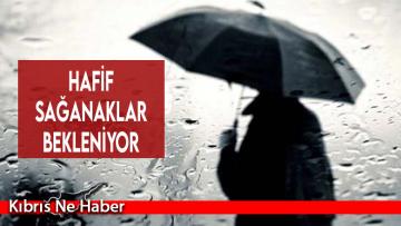Hafif Sağanaklar Bekleniyor