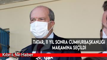 Tatar, 11 yıl sonra Cumhurbaşkanlığı makamına seçildi