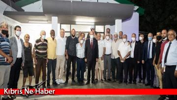 Tatar Küçük Kaymaklı Spor Kulübünü ziyaret etti