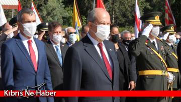 Lefkoşa’da Atatürk Anıtı önünde tören düzenlendi