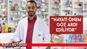 “Kamuda yeteri kadar eczacının olmaması, insan hayatını tehlikeye atmak demektir”