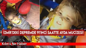 4 yaşındaki Ayda Gezgin enkazdan sağ kurtarıldı
