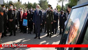 Tatar, Tükmen için düzenlenen askeri cenaze törenine katıldı