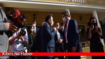 Erhürman ilk ziyaretini UBP’ye yaptı