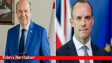 İngiltere Dışişleri Bakanı Raab Cumhurbaşkanı Tatar’a kutladı