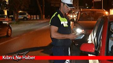 Lefkoşa ve İskele Polis Müdürlükleri, eş zamanlı asayiş ve trafik denetimleri yaptı