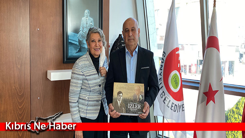 Benli’ye Damdelen’in hatıraları kitabı hediye edildi