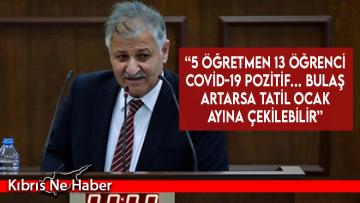 Sağlık Bakanı Pilli: Okullarda bulaş artarsa tatil ocak ayına çekilebilir