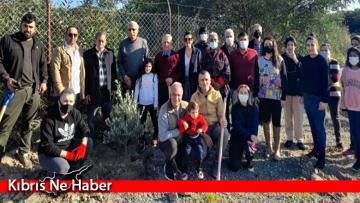 Girne’de fidanlar toprakla buluştu