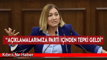 “Açıklamalarımıza parti içinden tepki geldi”