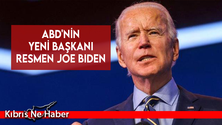 ABD’nin yeni başkanı resmen Joe Biden