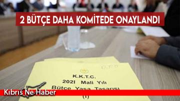 2 bütçe daha komitede onaylandı