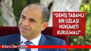 “Geniş tabanlı bir uzlaşı hükümeti kurulmalı”