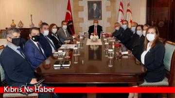 Tatar, iki taraflı teknik komite eş başkanları görüştü