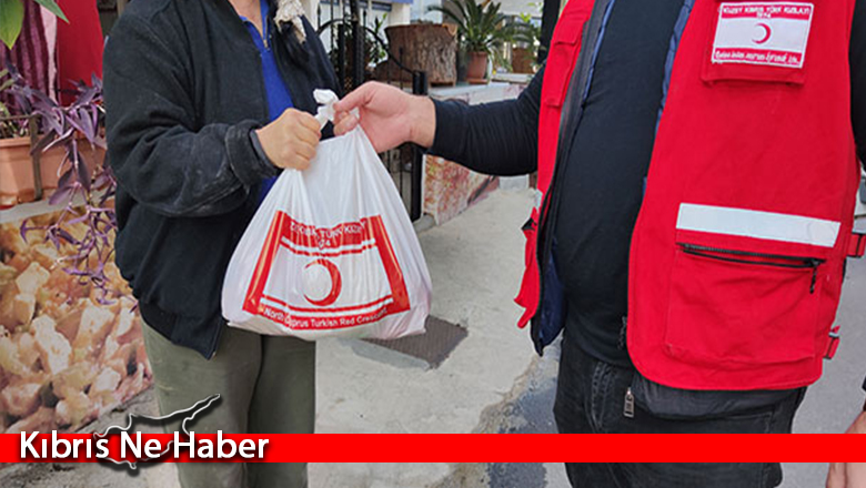 Türk Kızılay’dan KKTC’deki 2 Bin Aileye Gıda Yardımı