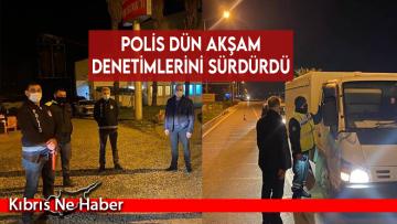 Lefkoşa’da polisten asayiş ve trafik denetimi