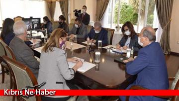 Cumhurbaşkanı Ersin Tatar dün, doktorlarla bir araya gelerek pandemi sürecini değerlendirdi