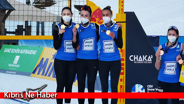 Merve, Avrupa Kar Şampiyonasında kürsüye çıktı