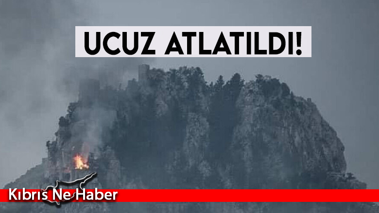 St. Hilarion Kalesi’ndeki yangın kontrol altında