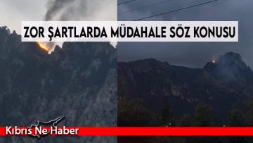 İtfaiye Müdürü Özmenek: Zor şartlarda müdahale söz konusu