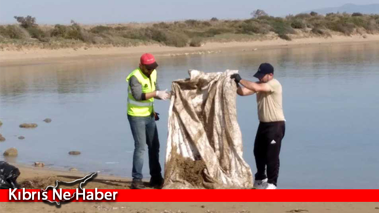 Bedis ve Silver Beach arasındaki 1 km’lik alan temizlendi…