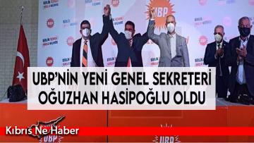 UBP’nin yeni Genel Sekreteri Oğuzhan Hasipoğlu oldu