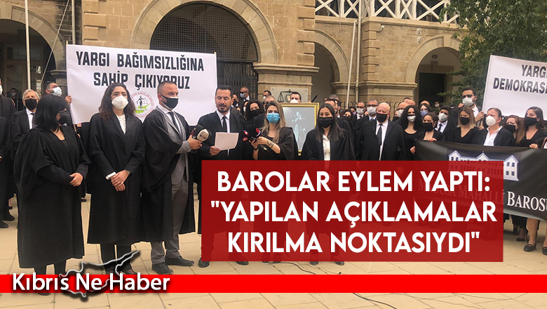 Barolar eylem yaptı: “Yapılan açıklamalar kırılma noktasıydı”