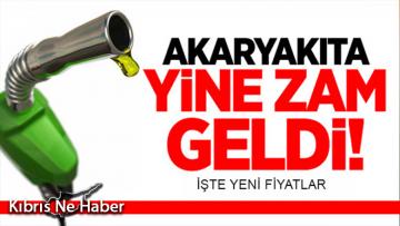 Akaryakıta okkalı zam