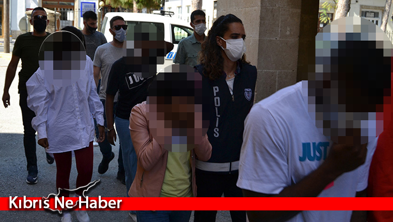 Girne’de evde uyuşturucu: 7 tutuklu