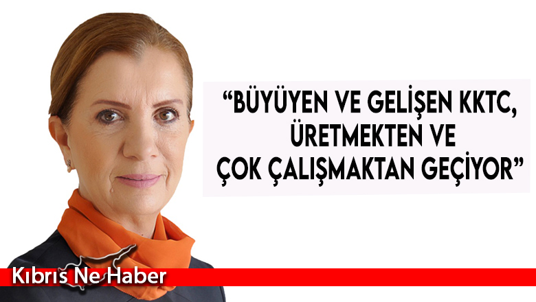 Resmiye Canaltay: “Dayanışma içerisinde üreteceğiz, üreterek gelişeceğiz, geliştikçe rekabet gücümüz artacak”